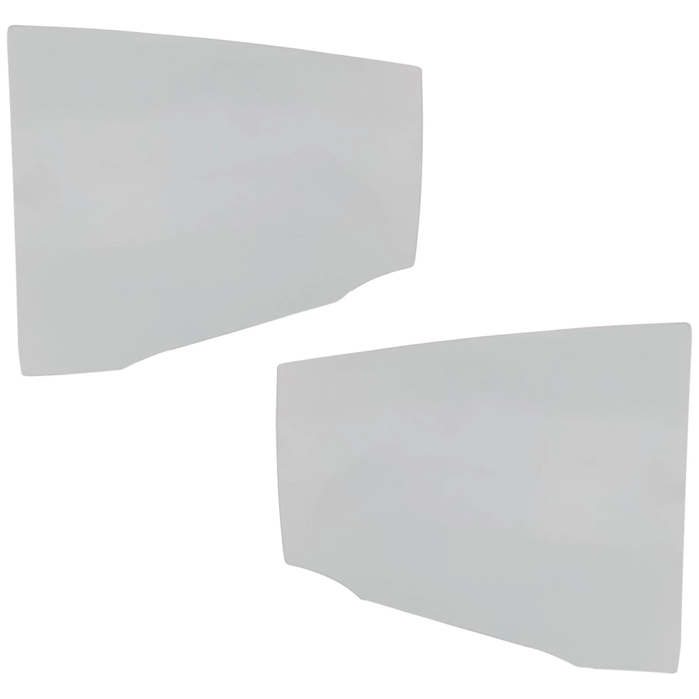 Set of 2 Rear Door Glasses for Toyota Prius