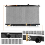 OE Style Aluminum Core Cooling Radiator DPI-13105 for Honda CR-Z/Insight (2010–2016)