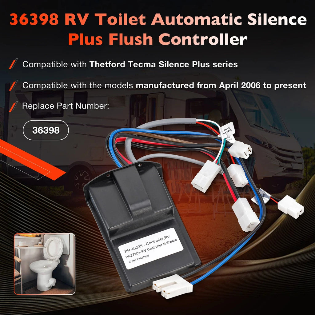 Automatic Flush Controller for Tecma Silence Plus Toilet (2006-Present)