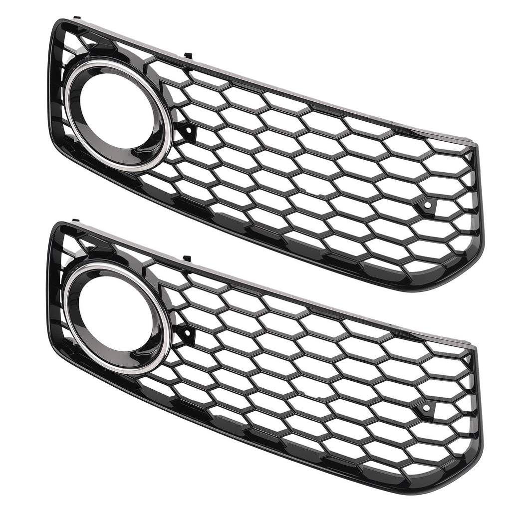 2X Fog Light Grille Cover for Audi A5 S-Line S5 B8 RS5 (2008–2012) 8T0807681B