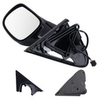 Right Rear View Mirror for Dodge Caravan SXT (2004–2007) Black Manual Fold