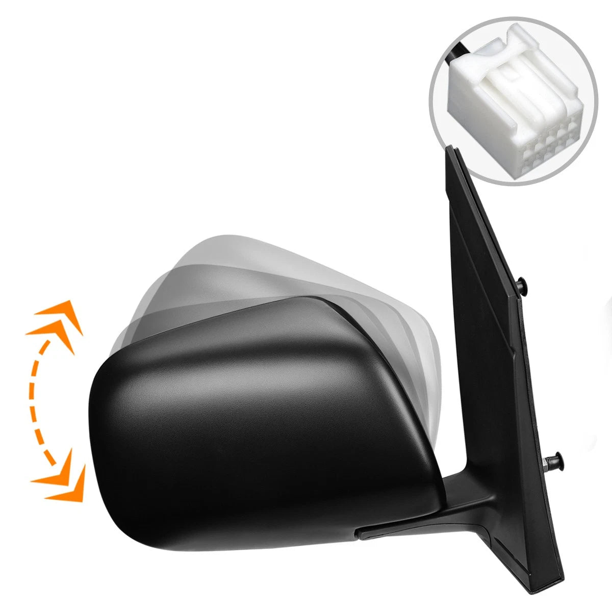Powered Adjustable Side Rear View Door Mirror Right for Sienna (2004–2010)