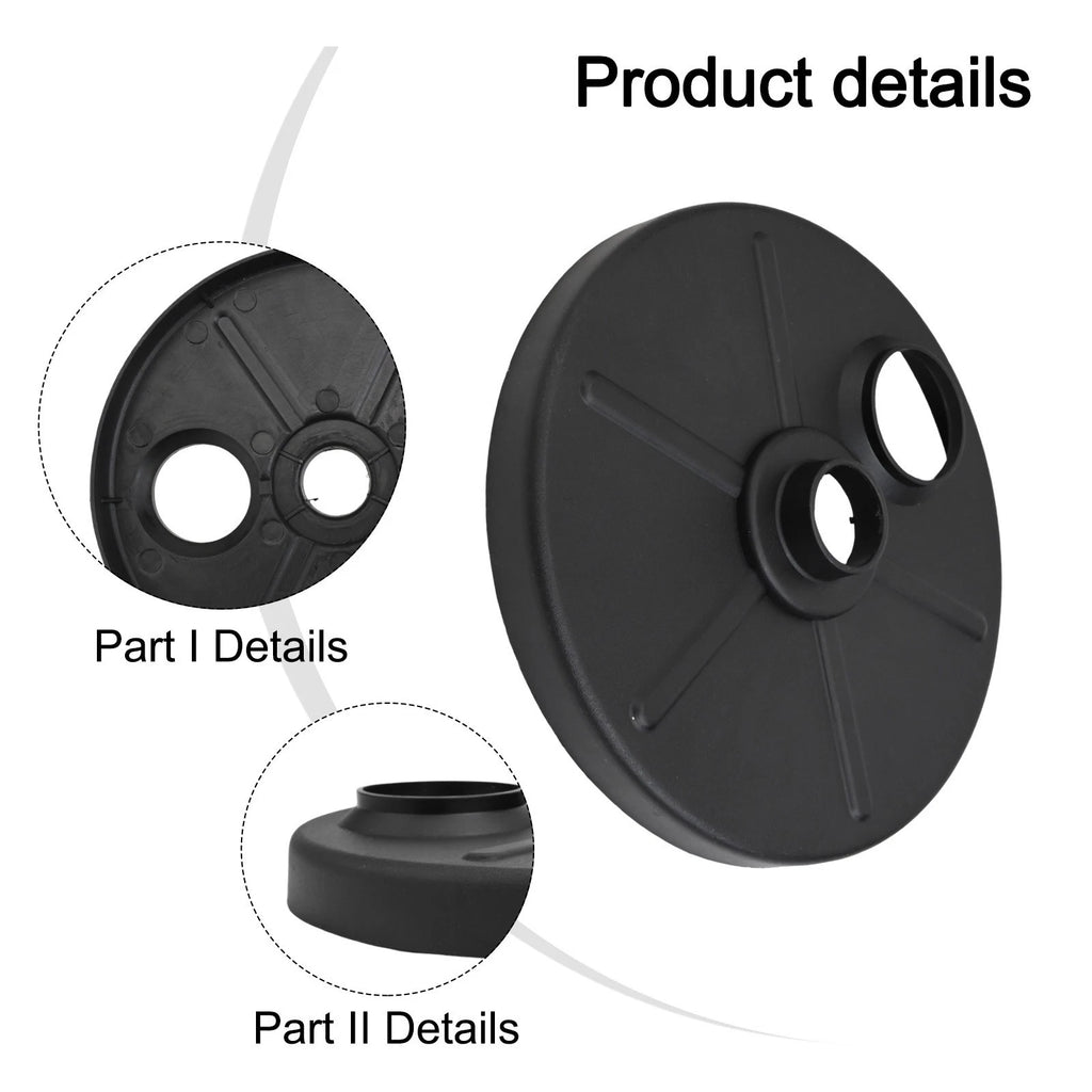 2X Lawn Mower Wheel Dust Covers for