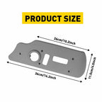 Power Seat Switch Bezel for Chevrolet Silverado Tahoe (2003–2007) Gray