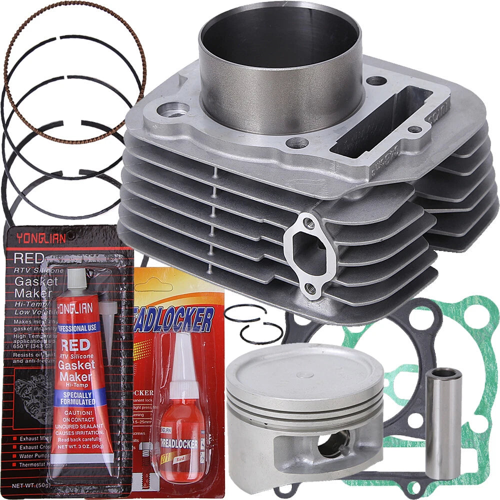 Top End Kit Set for Yamaha Raptor 350 YFM350R (2004–2013) - Piston Gasket