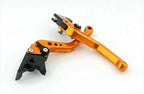 Short Brake Clutch Levers for Honda CBR929RR (2000–2001) Gold T9