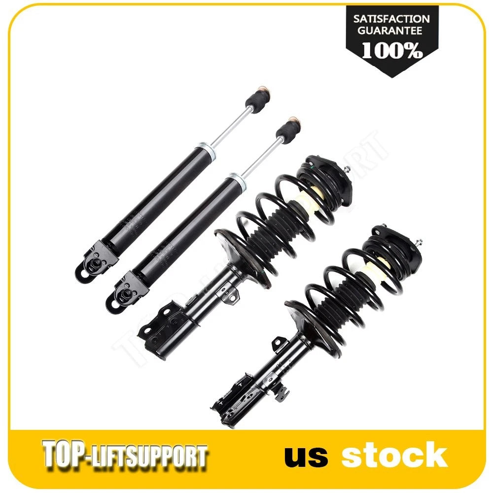Set of 4 Complete Struts and Rear Shocks for Nissan Altima (2002–2006)