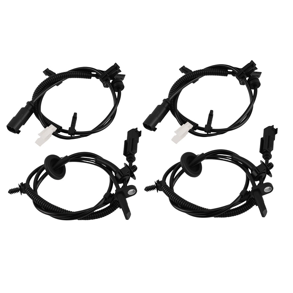 Set of 4 ABS Wheel Speed Sensors for Chevy Traverse Acadia Buick Saturn (2009–2017)