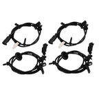 Set of 4 ABS Wheel Speed Sensors for Chevy Traverse Acadia Buick Saturn (2009–2017)