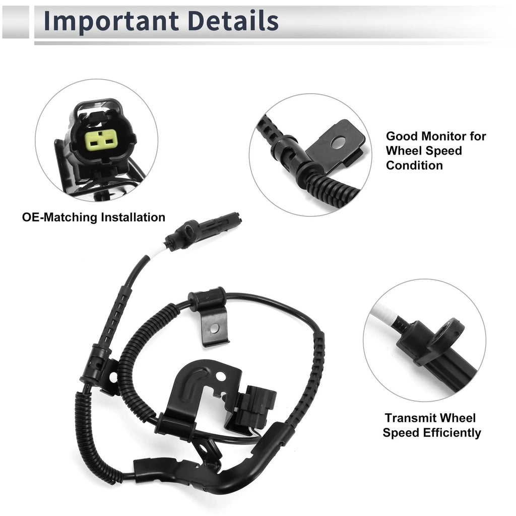 ABS Wheel Speed Sensor No. 956804D000 for Hyundai Entourage (2007–2009)