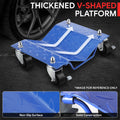 Set of 4 Wheel Tire Dollies for Universal Use (6000lbs Capacity)