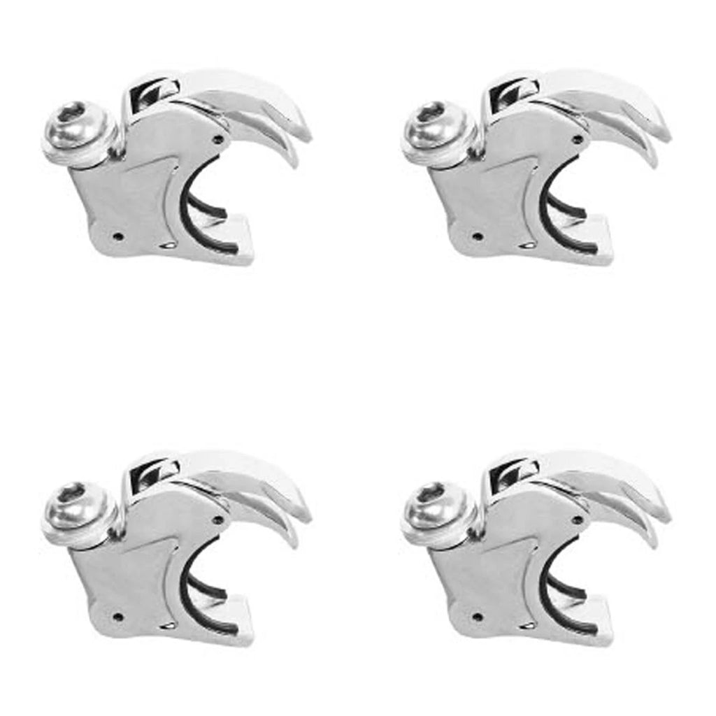4PCS Windshield Clamps for Harley Softail Custom Night Train (1988–2013)
