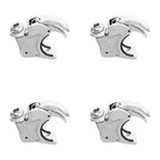 4PCS Windshield Clamps for Harley Softail Custom Night Train (1988–2013)