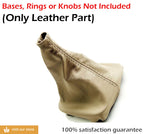 Manual Boot Leather Synthetic for BMW E30 318i 325 M3 (1982–1994) Beige