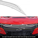 Stainless Chrome Mesh Grille Insert for Chevy Camaro 1SS/2SS (2019-2024)