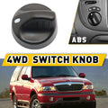 4WD Switch Dial Knob for Ford F-150 (1999–2004) Black