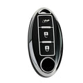 Car Key Shell Cover for Nissan Micra Juke F15 Note Tiida (2010-2023)