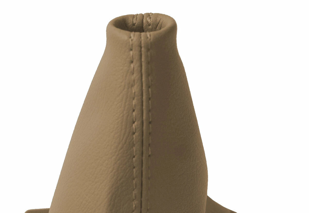 Leather Automatic Shift Boot Cover for Kia Optima (2011–2015) Beige