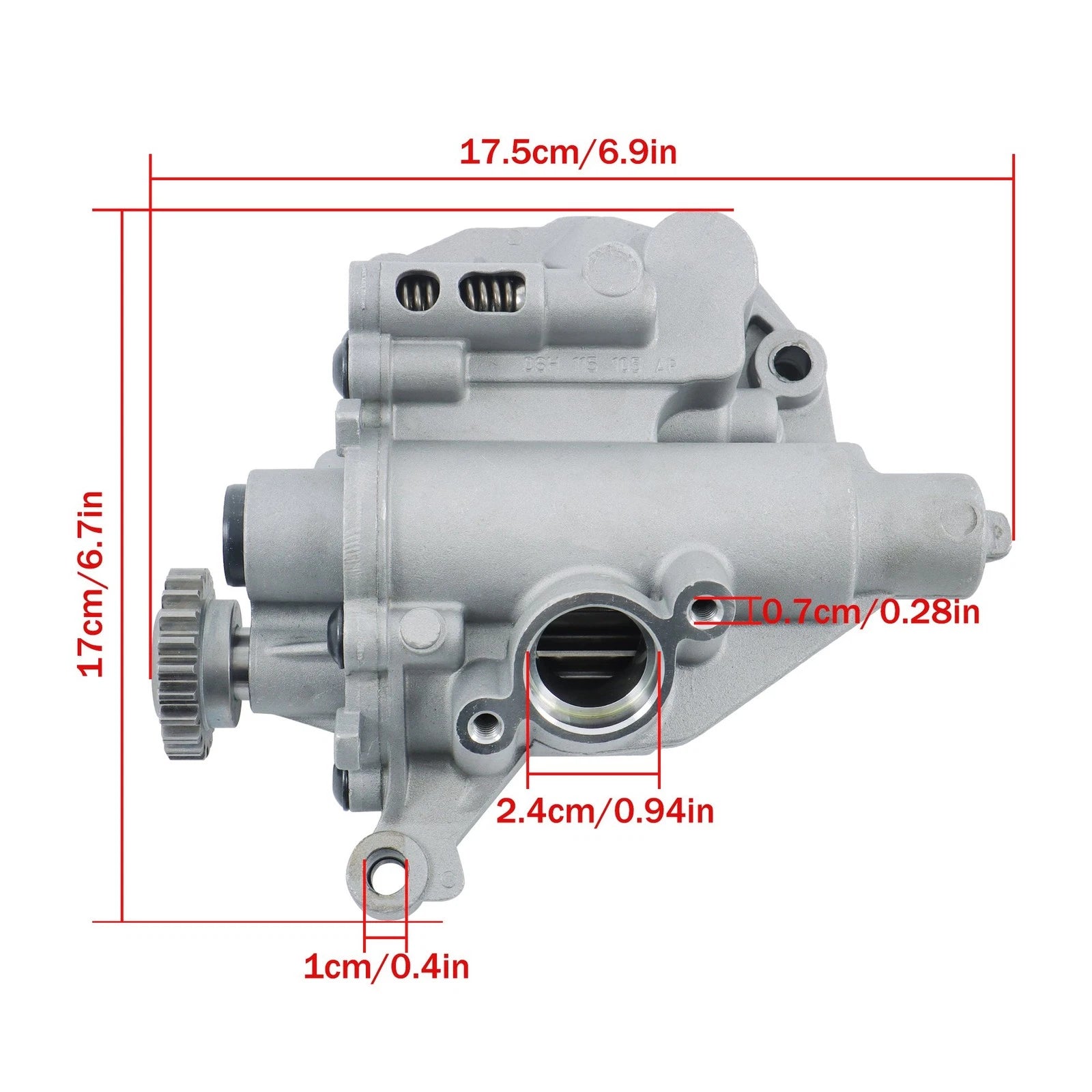 Oil Pump for Audi A3 A4 A5 A6 Q3 Q5 TT, VW Beetle Passat Jetta (2006–2021)