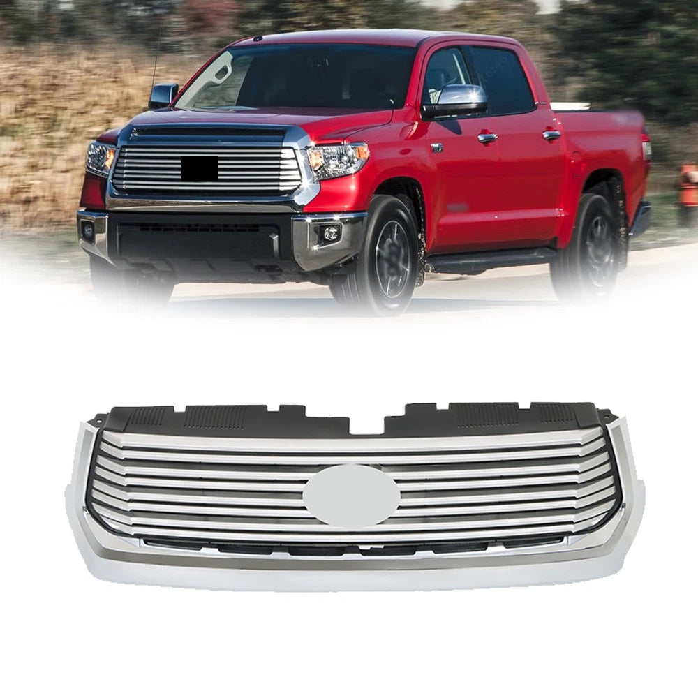 Plastic Chrome Front Bumper Grille for Toyota Tundra (2014–2016)