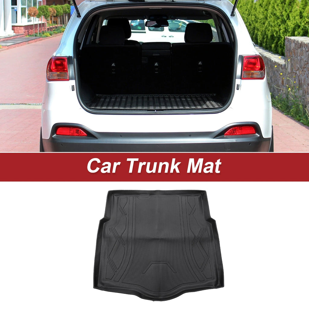 Cargo Liner Rear Trunk Mat for Chevrolet Cruze Sedan (2016–2019) Diamond Pattern
