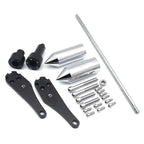 Chrome Spike Frame Slider Protector for Kawasaki ZX 10R (2006–2007)