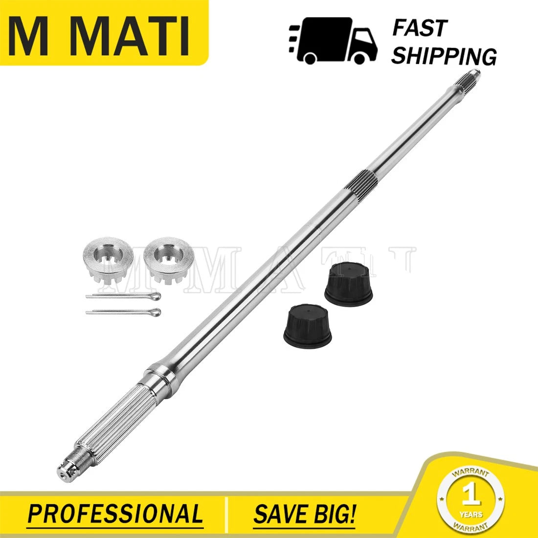 Rear Axle Shaft w/ Wheel Cap for Honda TRX520FE2 TRX520FM (2005–2016)