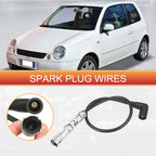 Set of 4 Spark Plug Wire Ignition Coil Cables No.030905430N for Volkswagen Lupo (1998–2005)
