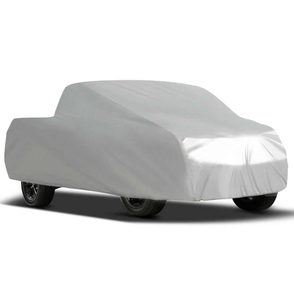 Pickup Truck Cover for Indoor Outdoor UV Rain Heat Protection
