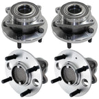 Set of 4 Wheel Hubs for 200 (2000–2005)