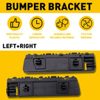 Bumper Bracket Set of 2 for Acura TSX (2009–2014) Front Left & Right