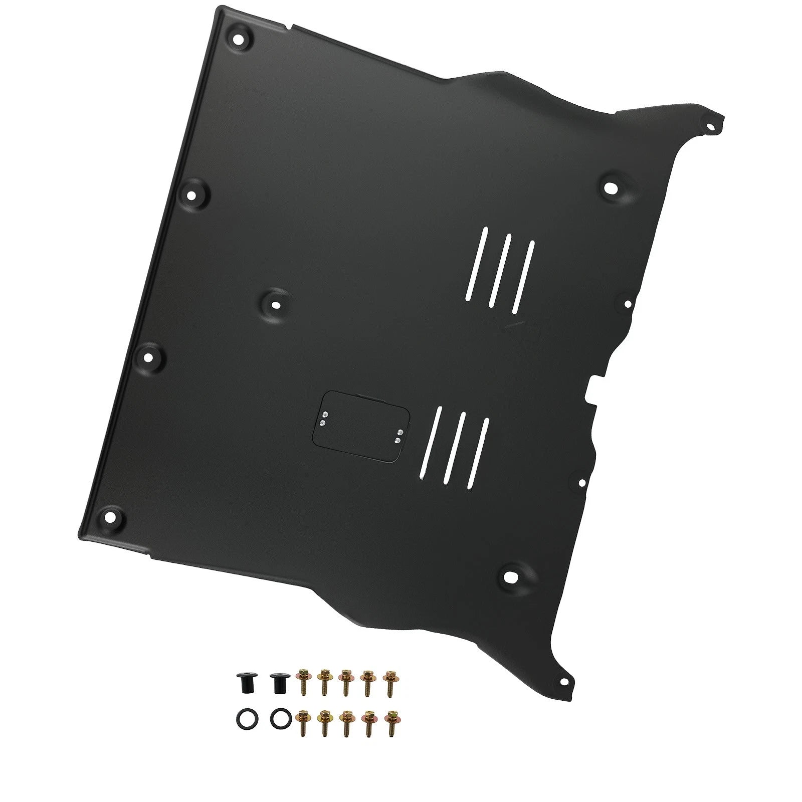 Front Skid Plate Under Engine Guard Cover Fit For Tesla Model 3 2017-23 Black