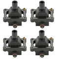 Set of 4 Ignition Coils for Mercedes Benz W202 C230 R170 SLK230 (1998–2004)