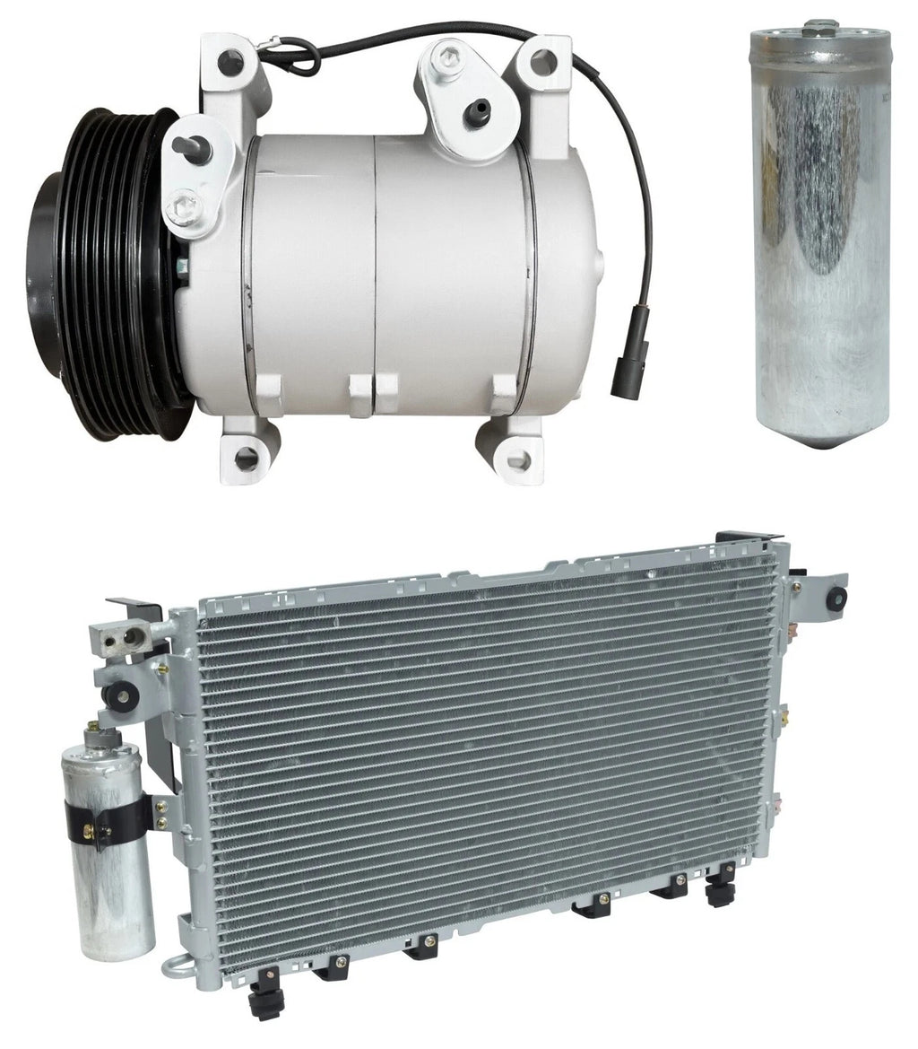 A/C Compressor Kit With Condenser for Isuzu Axiom 3.5L (2003–2003)