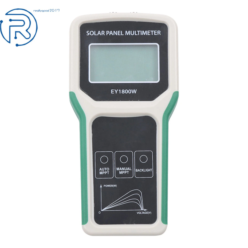 Solar Panel Tester MPPT PV Meter (5~1800W, 20~120V, 0~60A) LCD Screen