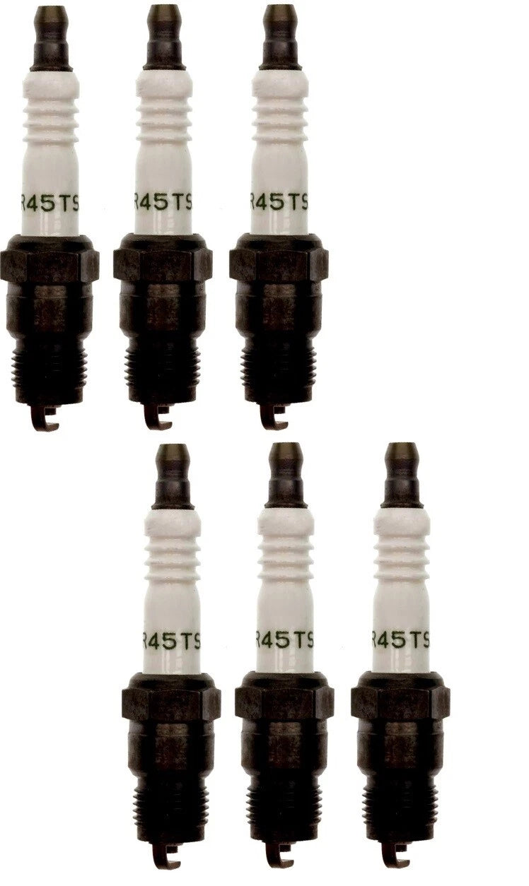 Set of 6 Spark Plugs for Buick, Cadillac, Chevy, Oldsmobile, Pontiac V6
