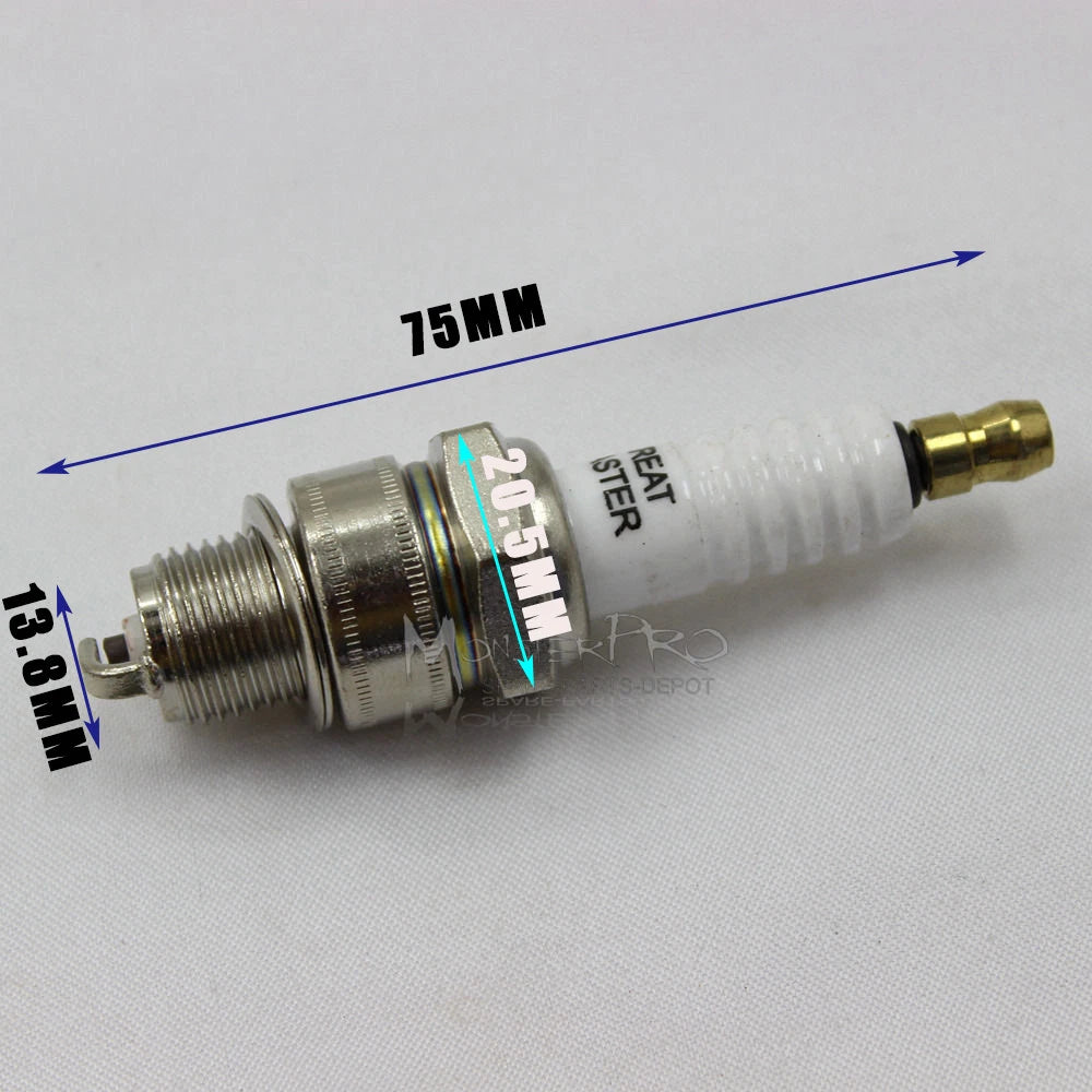 10X Spark Plug for 49cc 66cc 80cc Motorized Bicycle Engine Kit