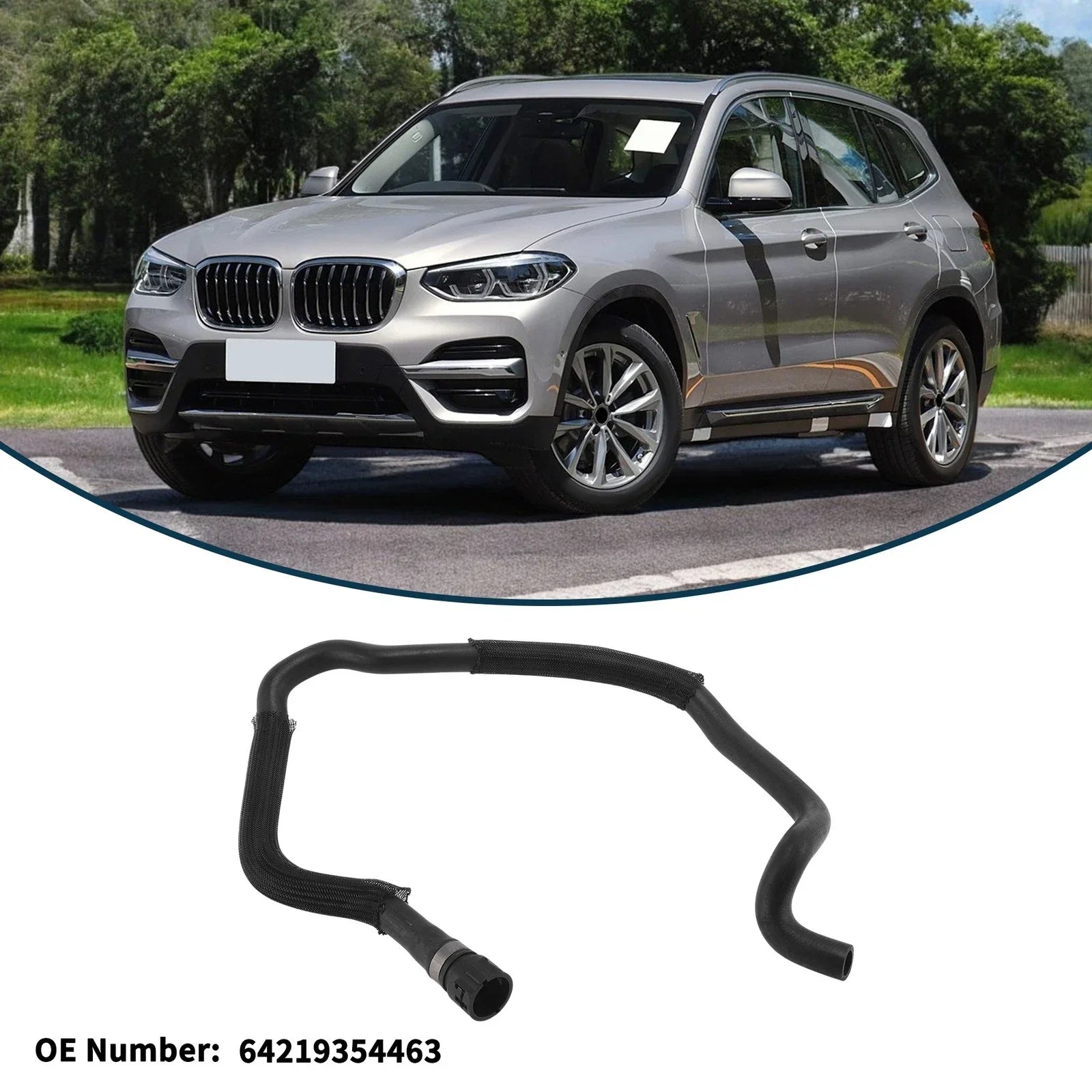 Radiator Hose for BMW X3 coolant pipe (2017 - 2017)