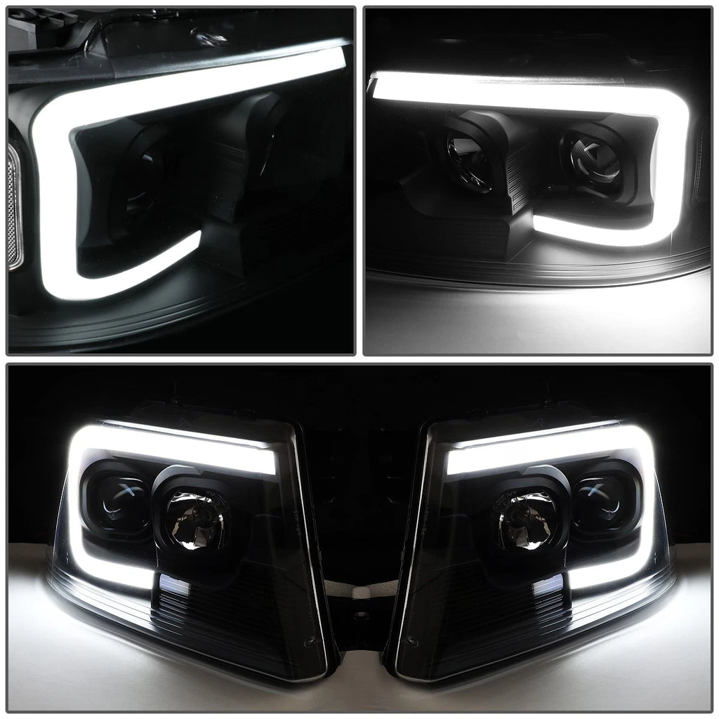 LED DRL Projector Headlight for Ford F150 Mark LT (2004–2008)