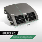 A/C Air Vent Upper Bezel Trim for Toyota Corolla (2008–2013)