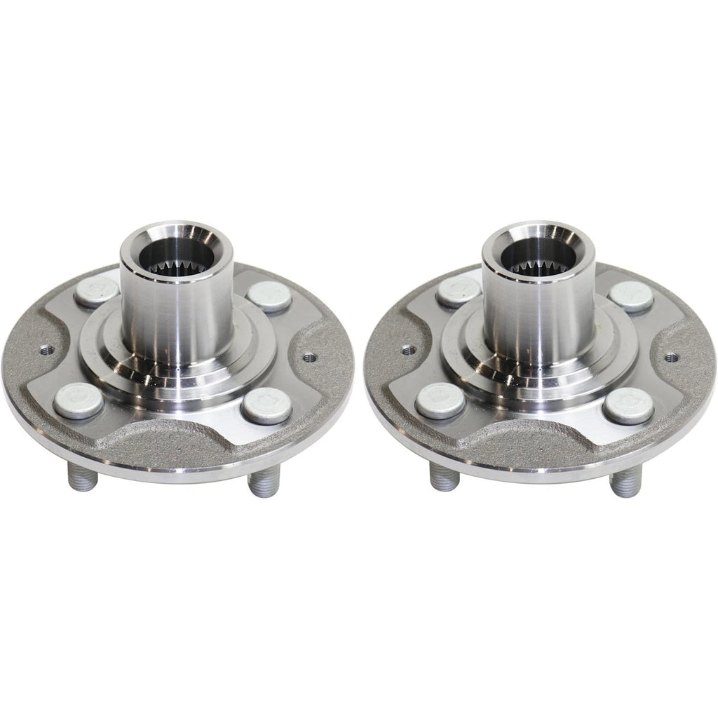 Set of 2 Wheel Hubs for Honda Civic (2001–2005) Front 4 Lug