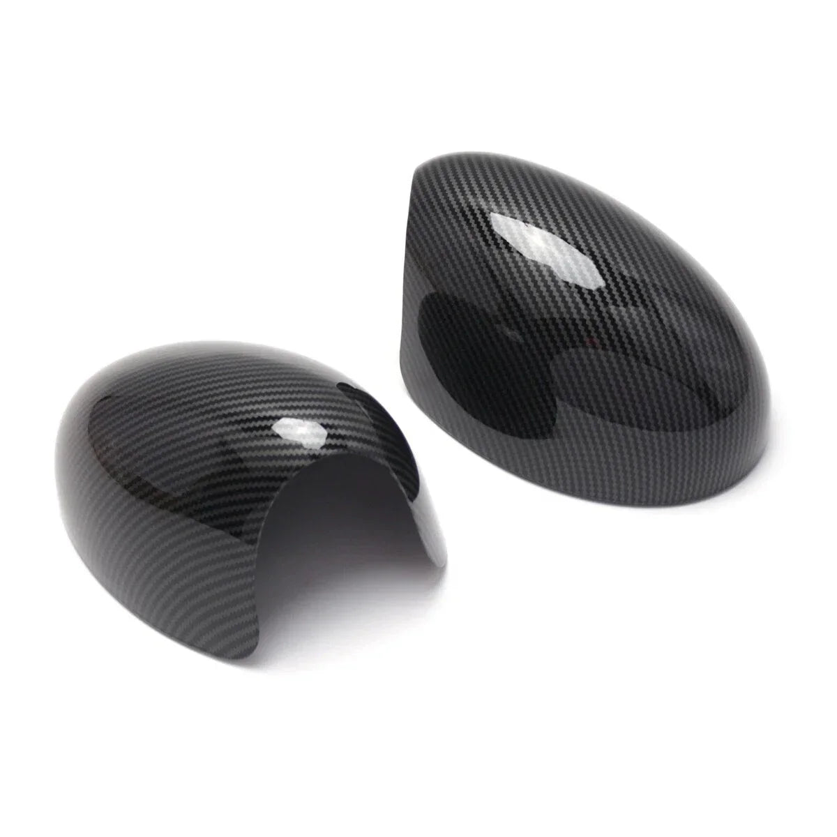 Clip-on Mirror Cover Caps for BMW Mini Cooper (2001–2008)
