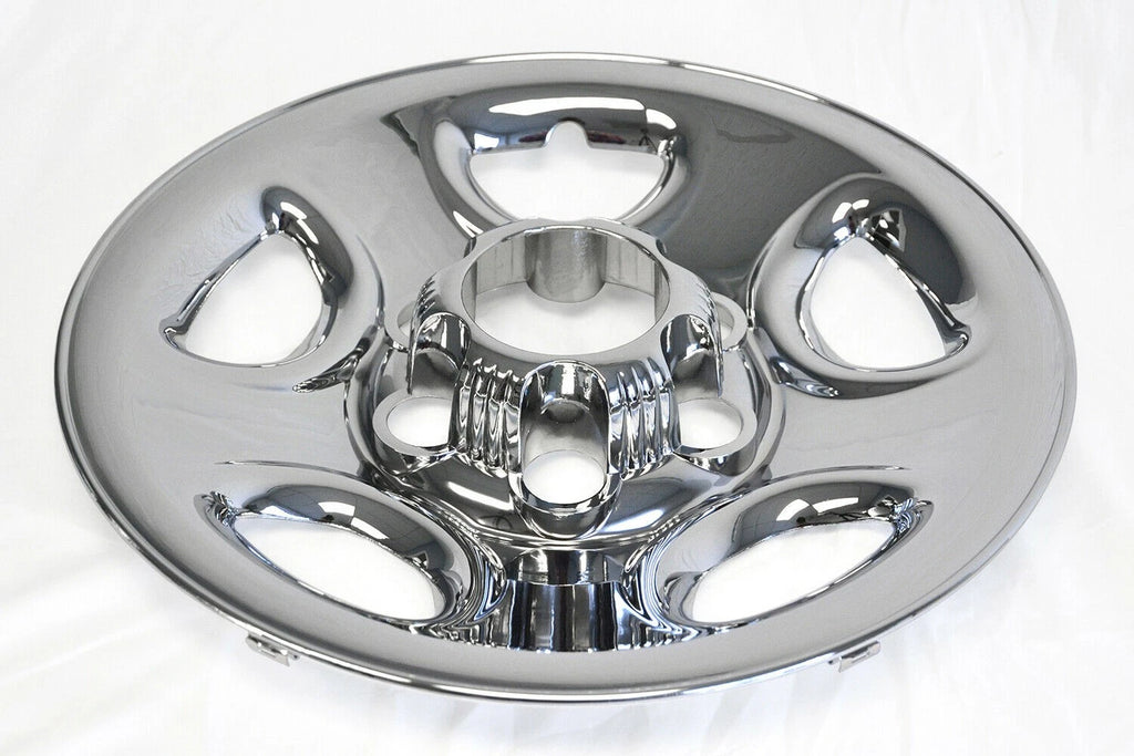Chrome Wheel Skins 16 Inch Front Set for 2003-2011 Chevy Express