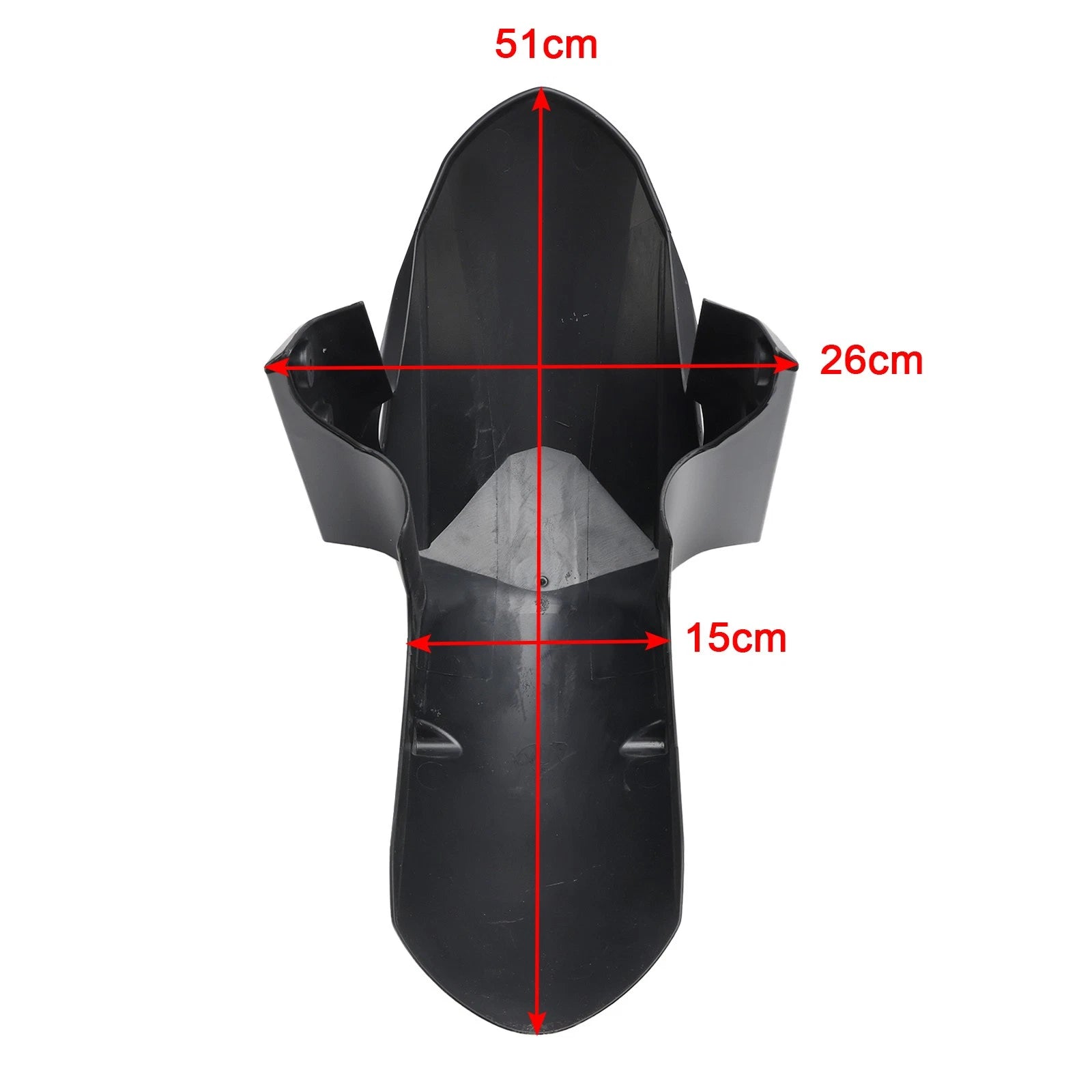 Front Fender Mudguard for Kawasaki Versys 650 1000 1100 (2019–2026) Matt Black