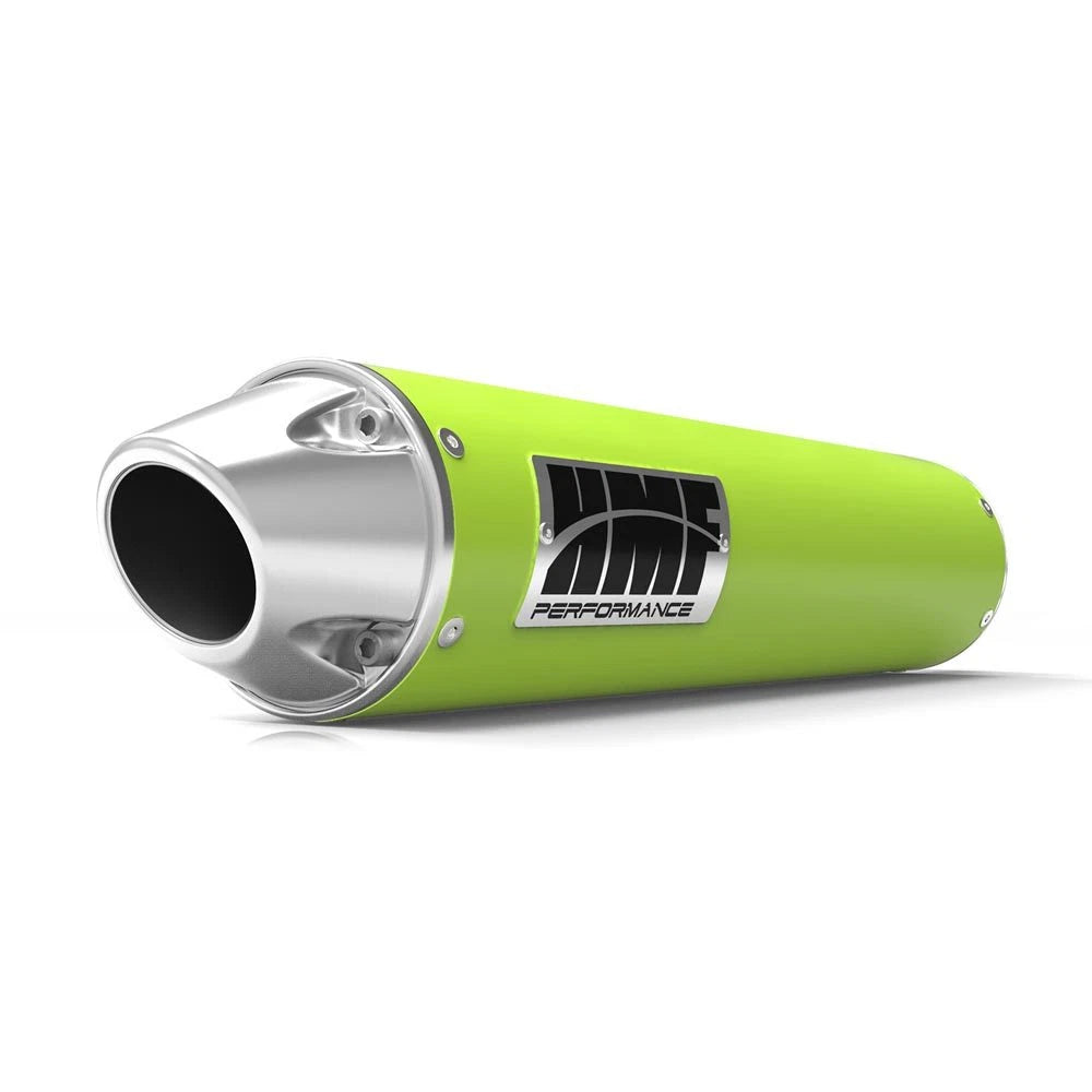 HMF Performance Venom Green Big Core Slip On Exhaust for Can-Am Maverick XDS Turbo (2013–2023)