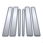 Chrome Pillar Post Covers 6 Pc Replacement for Infiniti M (2005–2010)