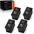 Set of 4 Illuminated Power Window Switches for BMW 325i 318i M3