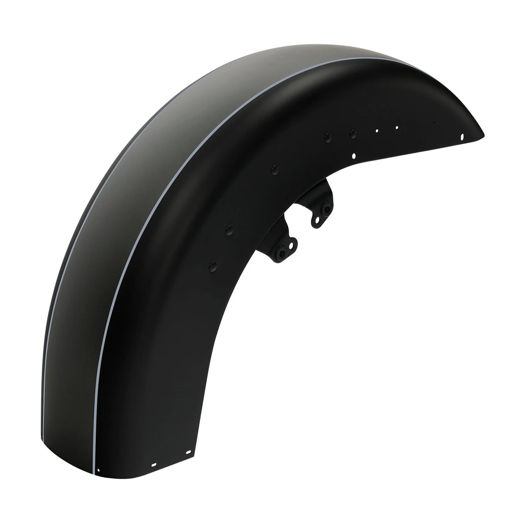 Front Fender for Harley Electra Glide (2014–2024) Charcoal Denim/Black Denim