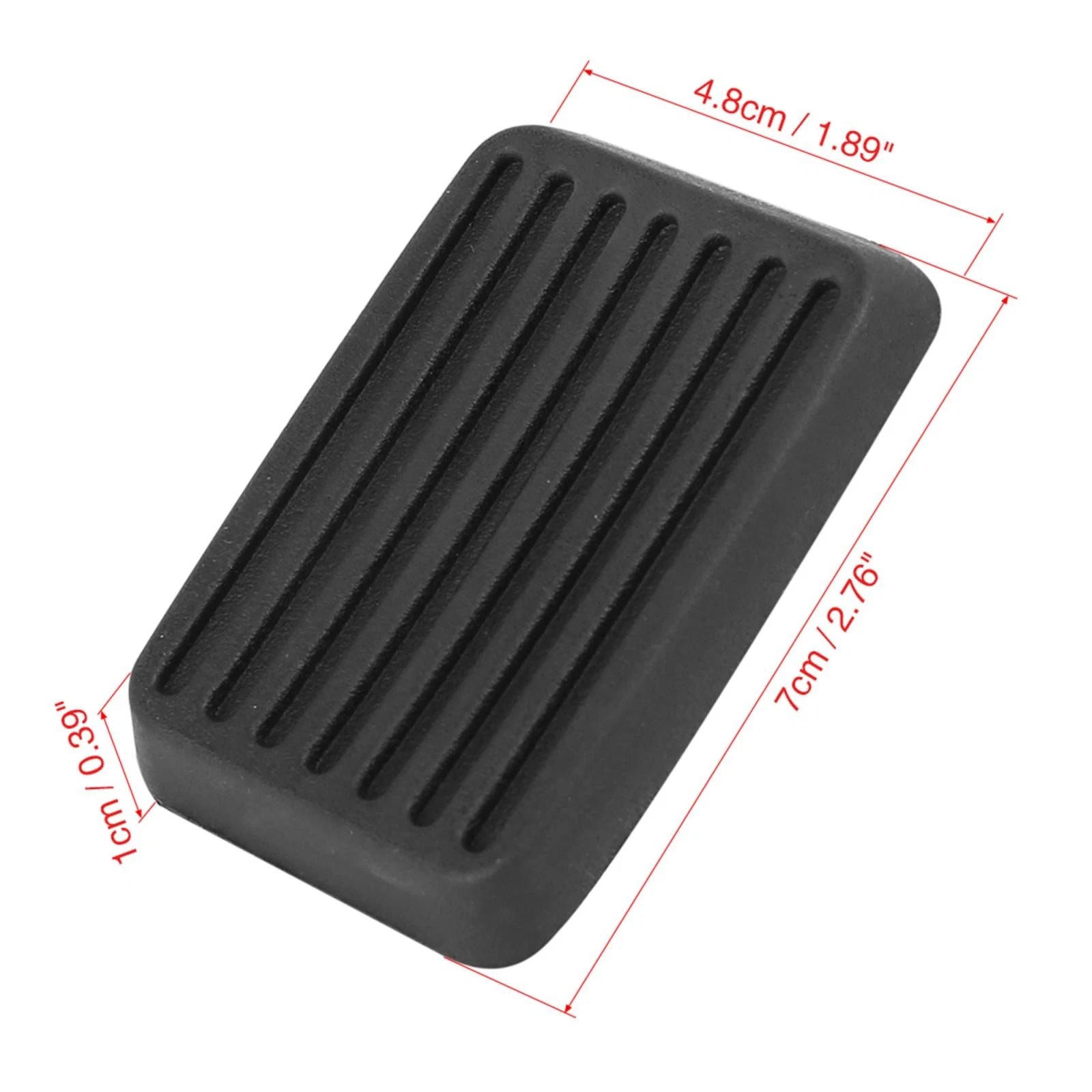 Pair Brake Clutch Pedal Pads Cover for Hyundai Accent Elantra Excel Getz Scoupe (1995–2012)