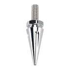3X Silver Spike Windshield Bolts for Street Glide Electra Glide Touring (1996–2013)